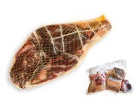 Jamón deshuesado al vacío, con huesos
