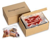 Jamón loncheado, con huesos